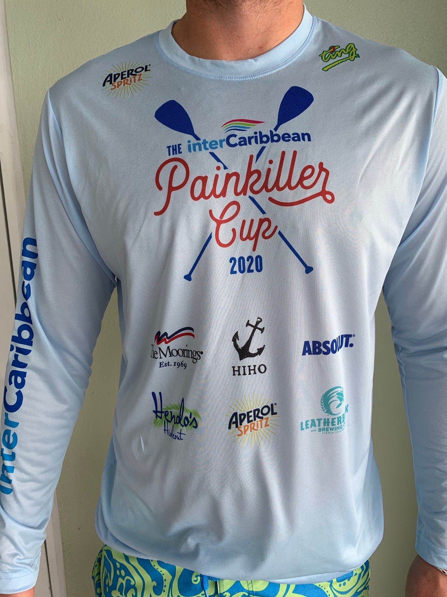 2020 Painkiller Cup UPF50 Race Jersey - Powder Blue