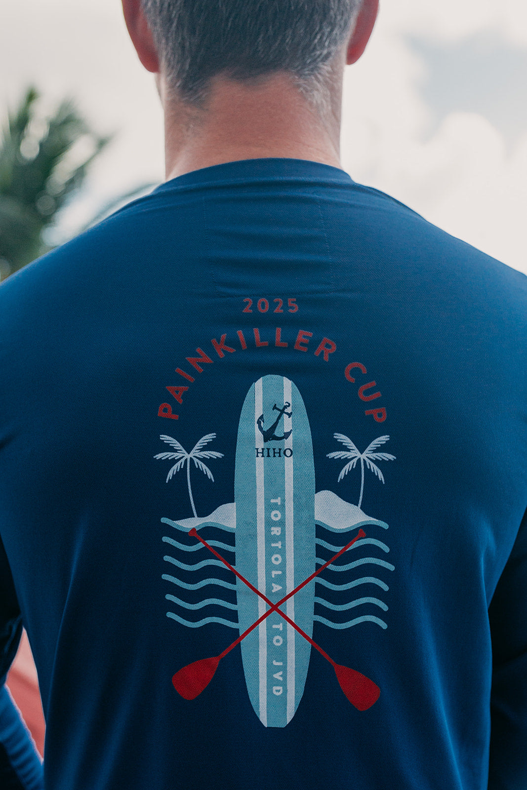 2025 Painkiller Cup Islands UPF50 Shirt - Racing Blue