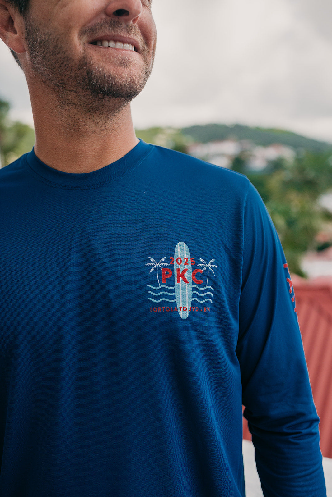 2025 Painkiller Cup Islands UPF50 Shirt - Racing Blue